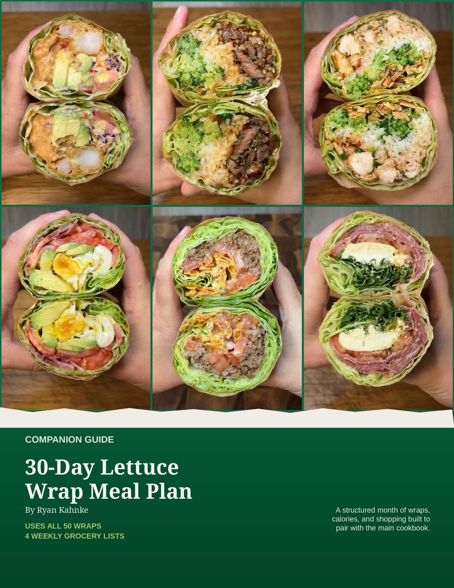 30 Day Lettuce Wrap Meal Plan Companion Guide