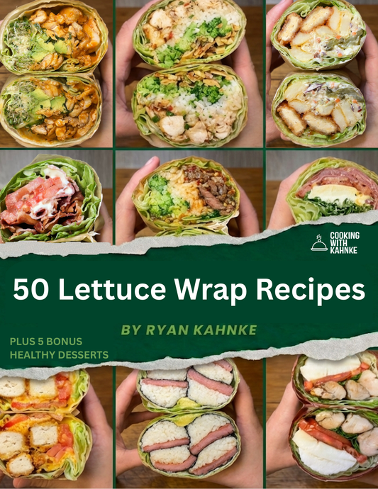 50 Easy Lettuce Wrap Recipes – PDF By Ryan Kahnke